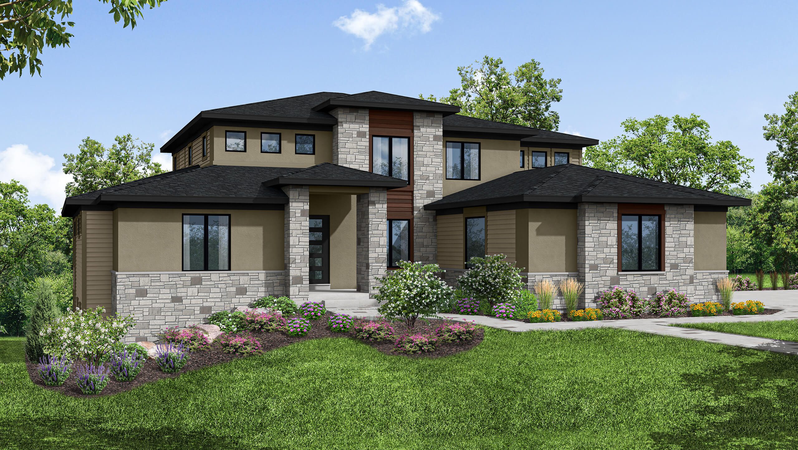 Exterior of 2025 Parade of Homes Model the Canyon View